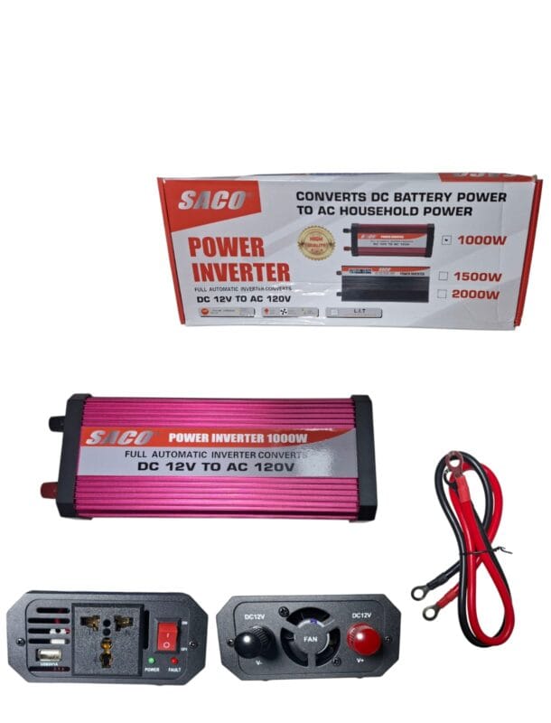 Inversor de Corriente SACO 1000W