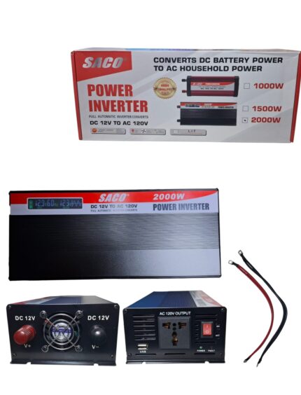 Inversor de Corriente SACO 2000W