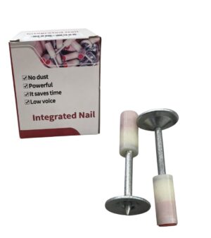 Clavo integrado con pólvora para fijación