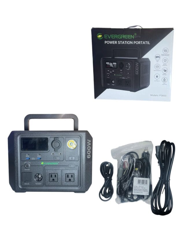 Estación de Energía Portátil 600W