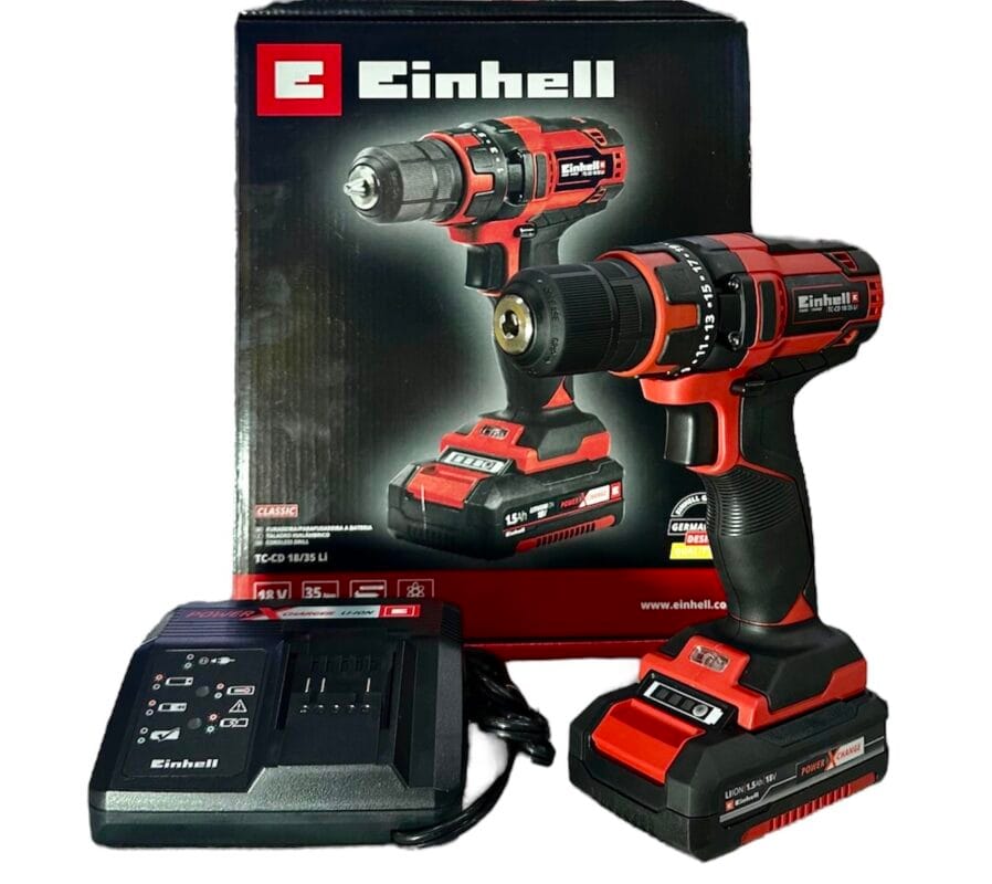 Taladro Atornillador Inalámbrico Einhell TC-CD 18/35 Li  18V 1.5Ah
