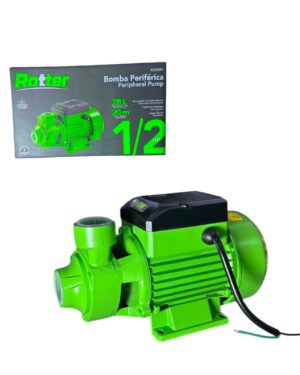 motobomba periférica Rotter 1/2 HP con caja