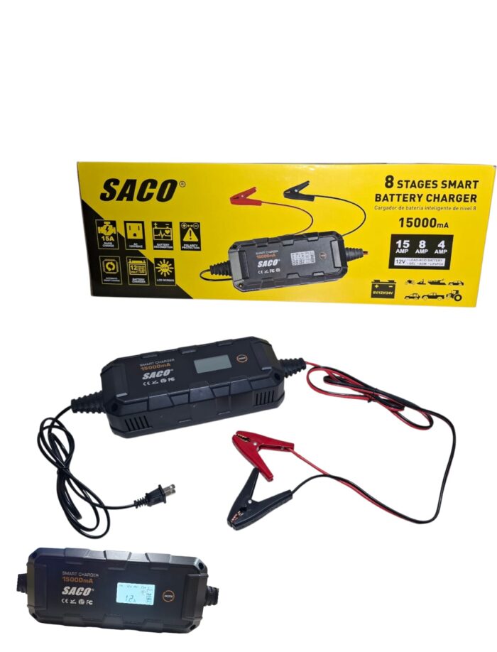 Cargador de Batería Inteligente Saco 8 Etapas - Imagen 1