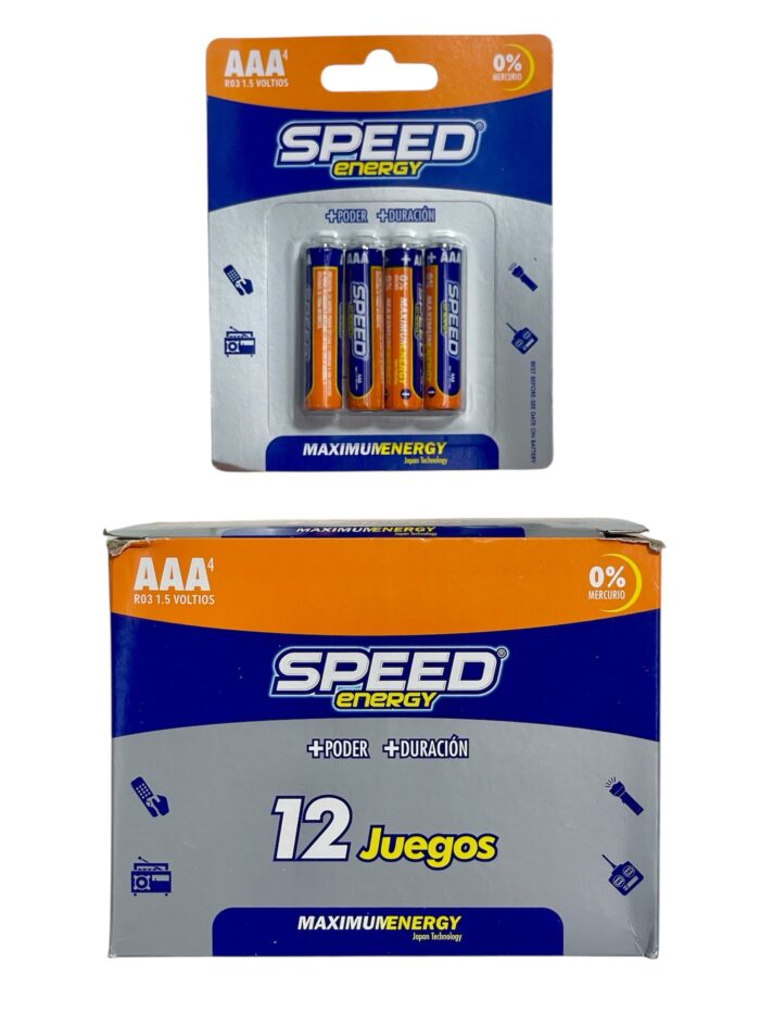 Pilas AAA Speed Energy 1.5V - Imagen 2