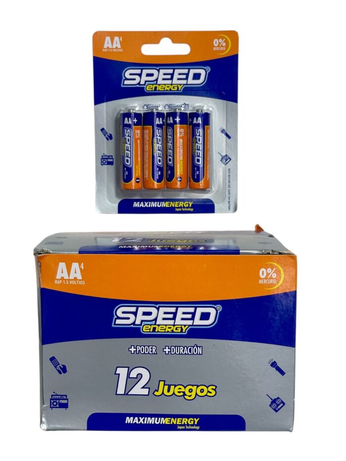 Pilas AA Speed Energy 1.5V - Imagen 1