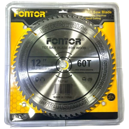 Disco de 12 pulgadas Fontor de 60 dientes para madera