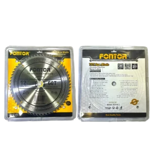 disco de 12 pulgadas para madera de la marca fontor con 60 dientes