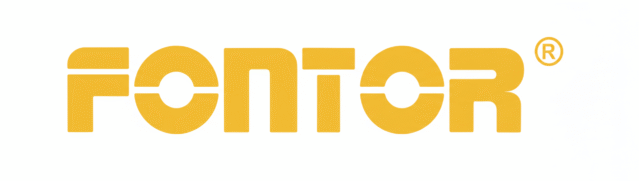 FONOTR Logo oficial de la marca en color NARANJA sobre fondo blanco, línea de productos en El Machetico.