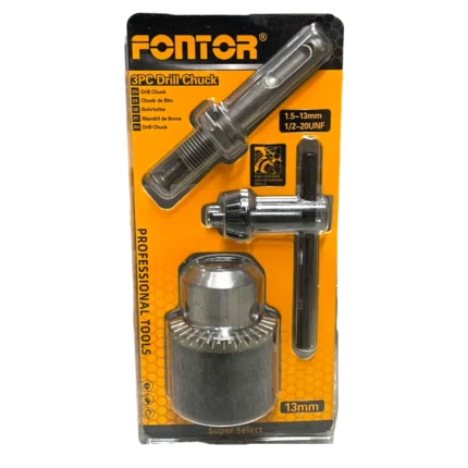 Mandril Fontor 1/2 pulgadas con acople para rotomartillo SDS