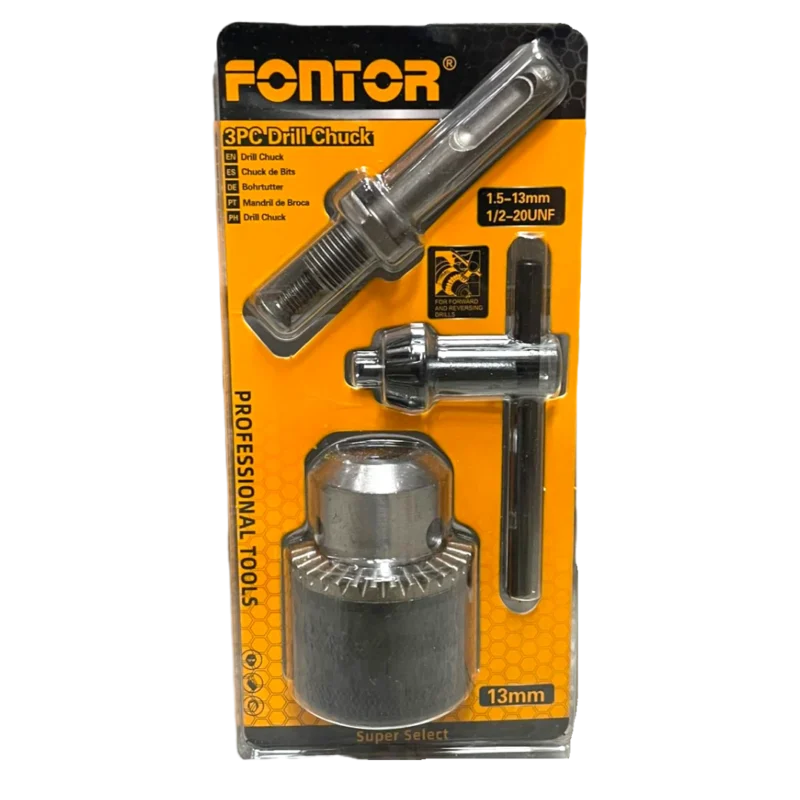 Mandril Fontor 1/2 pulgadas con acople para rotomartillo SDS