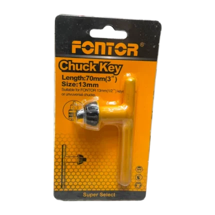 Llave para mandril Fontor 13 mm para taladro eléctrico