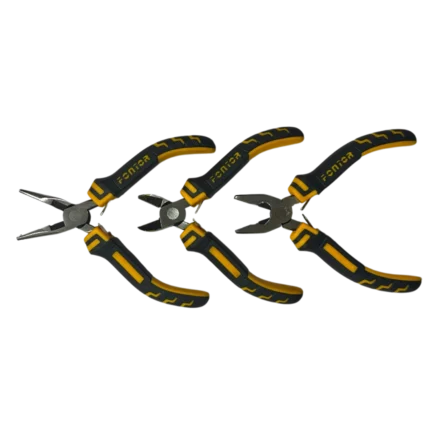 Juego de mini pinzas Fontor 3 piezas de 4.5 pulgadas