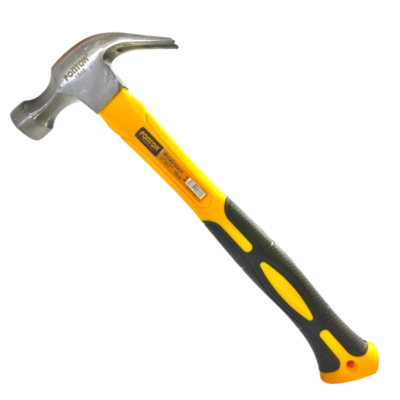 Martillo Fontor 16oz con mango plástico ergonómico