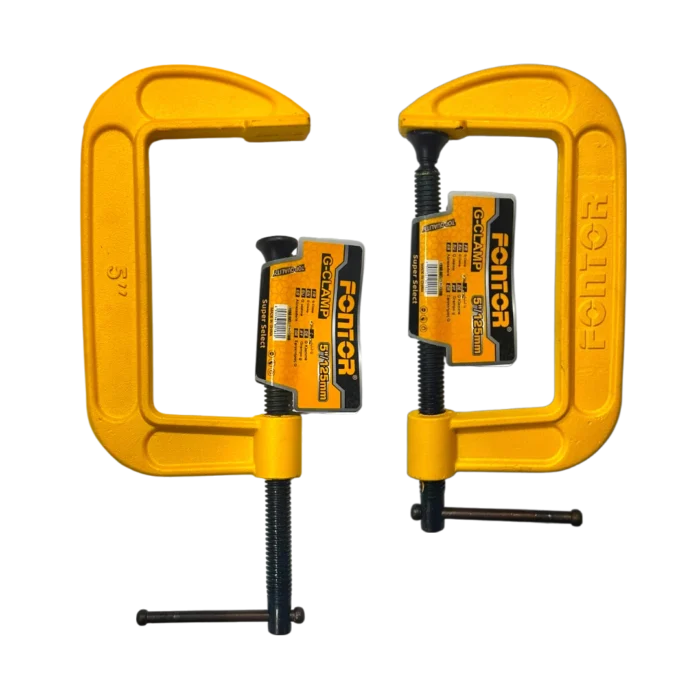 Prensa en C Fontor 5 pulgadas 125 mm de alta resistencia