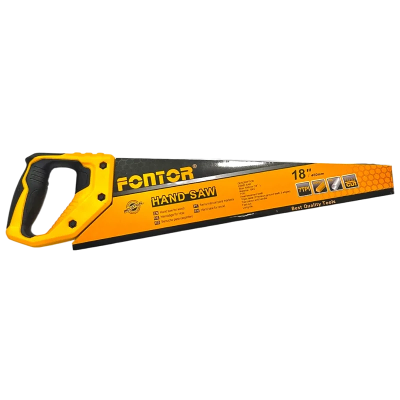 Serrucho Fontor 18 pulgadas para corte de madera