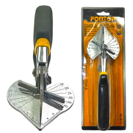 Tijera multiángulo Fontor con guía de ángulos para cortes precisos