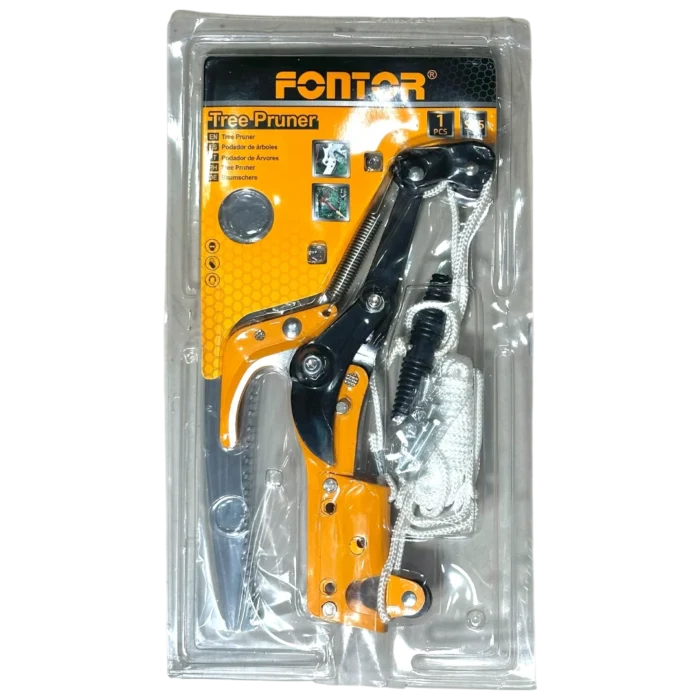tijera podadora de arbol con cuerda fontor Tijera podadora de árbol Fontor con cuerda para poda en altura