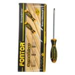 Destornillador pala 6x150 mm Fontor | Plano largo profesional – El Machetico