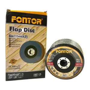 Disco lija flap 100 Fontor 4.5 pulgadas | Disco para pulidora – El Machetico