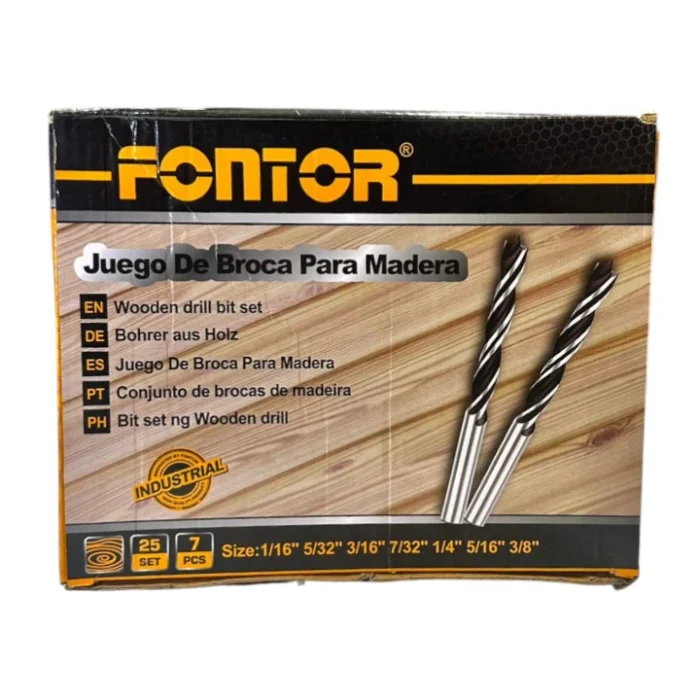 Juego de Broca para Madera Fontor - Imagen 2