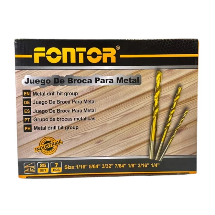 Juego de Brocas para Metal Fontor - Imagen 2