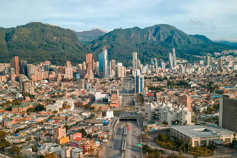 panoramica de bogotá