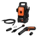 Lavar el carro, el patio o la fachada a manguera gasta agua, tiempo y nunca deja todo parejo. La hidrolavadora Black & Decker de 1300 PSI concentra el agua a alta presión y saca la mugre pegada, el barro y el moho en una pasada. Compacta y liviana, la mueve una sola persona sin complicaciones.