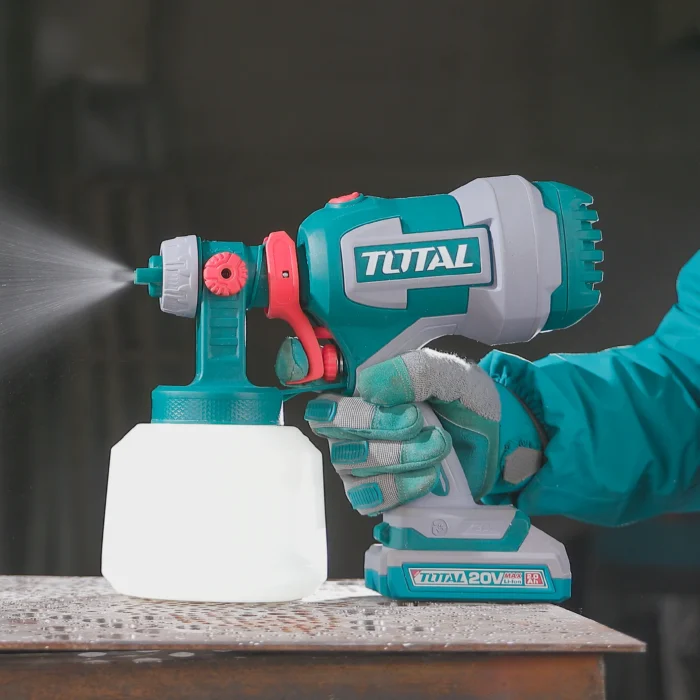 Pistola para Pintar Inalámbrica TOTAL 20V - Imagen 2